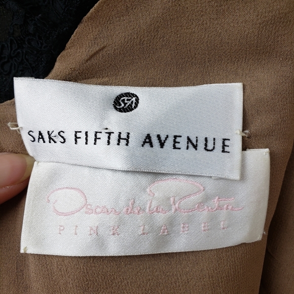 Vintage Oscar de la Renta for Saks  cocktail Dress - Picture 7 of 8